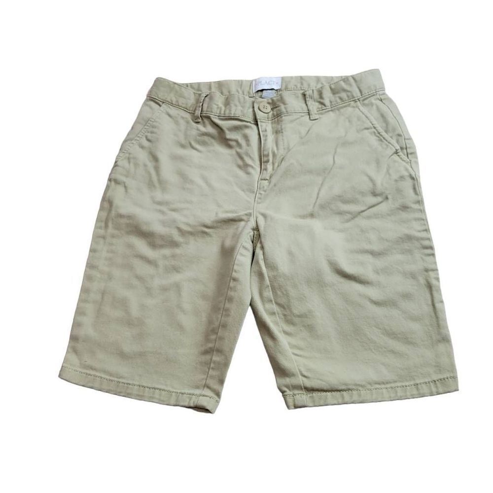 Children's Place khaki uniform bermuda shorts 12